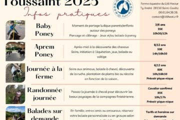 programme Toussaint 2025